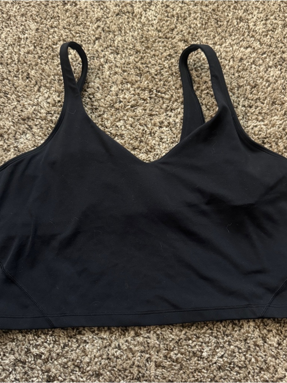 lululemon athletica Black Seamless align tank